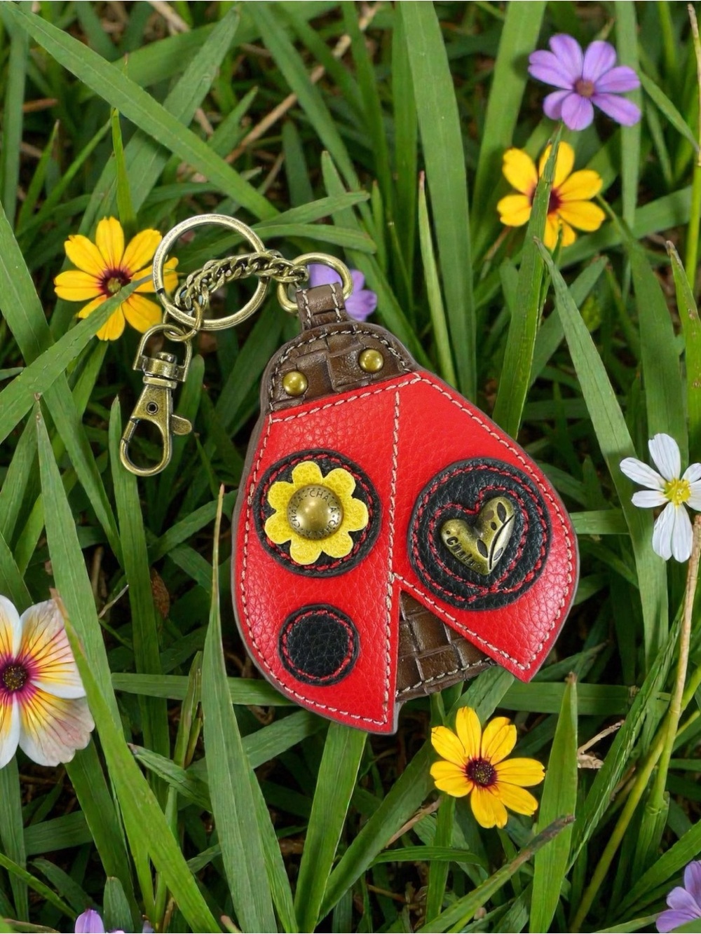 Chala Ladybug Bag Charm/Coin Purse - Picture 3 of 4